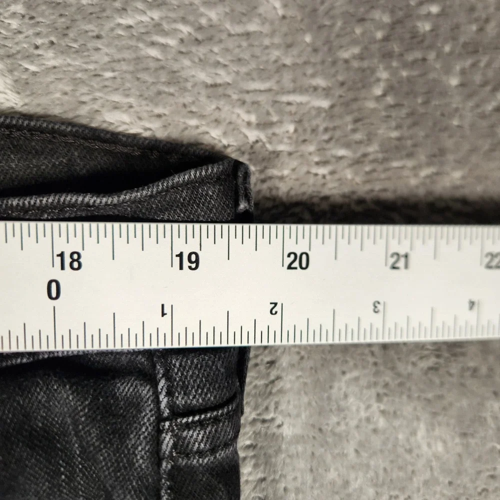 Levi's 514 Straight Fit Jeans Mens‎ 38x30 Black Excellent Faded Denim 00514-0211